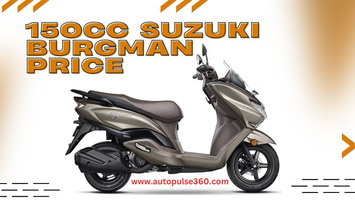 150cc Suzuki Burgman Price, Launch Date, Specs, & Features