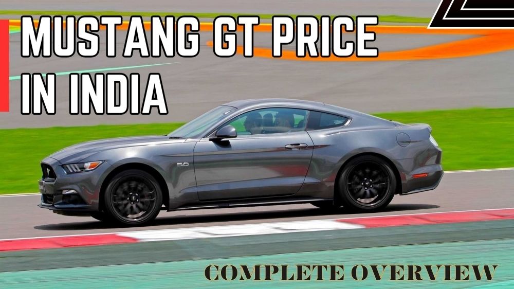 Mustang GT Price in India